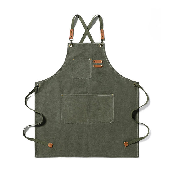 Tablier-de-cuisine-retro-pro-gris-vert