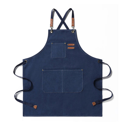 Tablier-de-cuisine-retro-pro-bleu-fonce