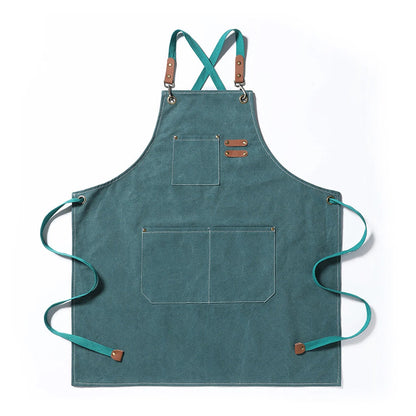 Tablier-de-cuisine-retro-pro-emeraude-verte