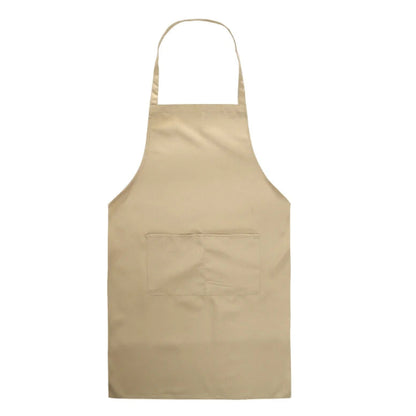 Tablier-de-cuisine-uni-khaki