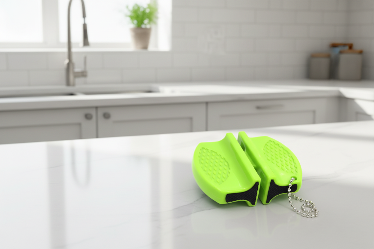 aiguiseur-couteau-vert