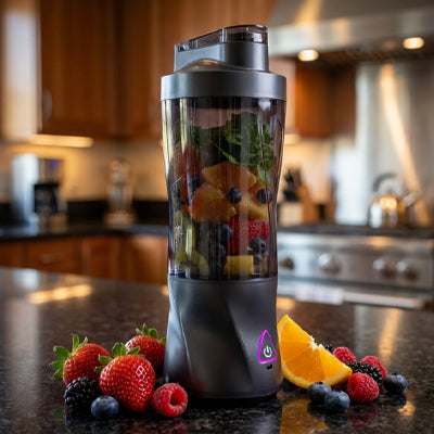 blender-smoothie-sur-le-comptoir-avec-des-fruits