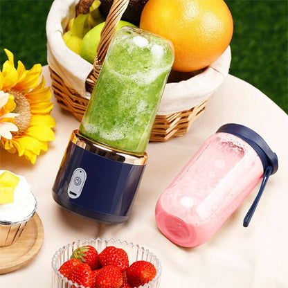 blender-smoothie-sur-une-table-a-pique-nique-avec-fruits