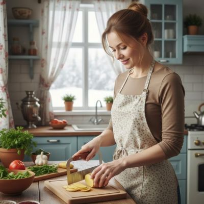 coupe-legumes-personne-qui-coupe-une-patate-sur-une-planche