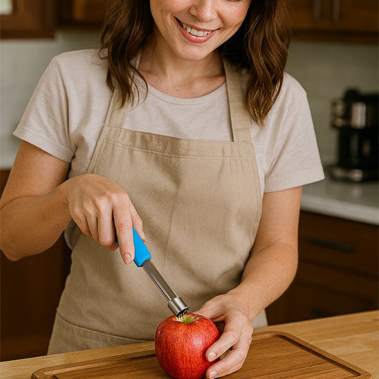 coupe-legumes-personne-qui-enleve-le-noyau-d-une-pomme