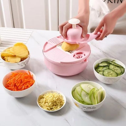 Mandoline cuisine│ Mandolin colander 12 in 1™