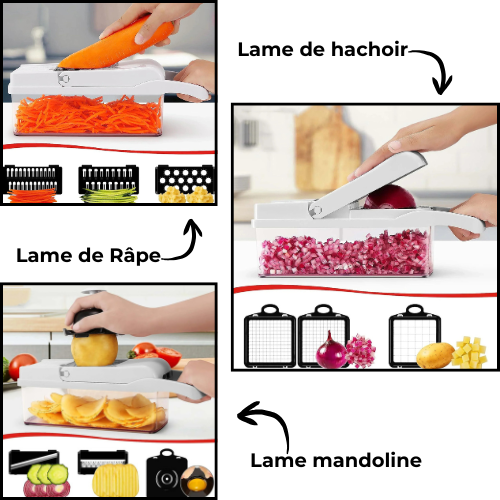 Mandoline cuisine │ Mandolin Vegetable Cutting™