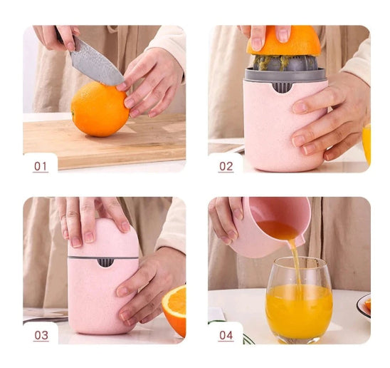 presse-agrume-etape-utilisation-pour presser-une-orange