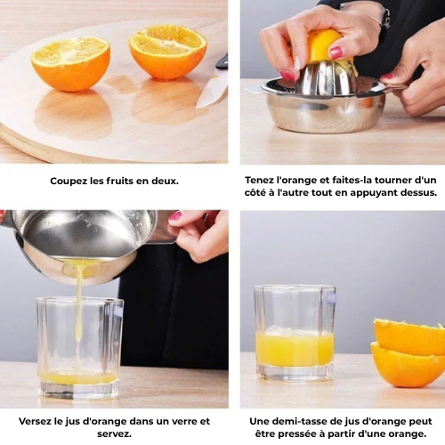 presse-agrume-etape-utilisation